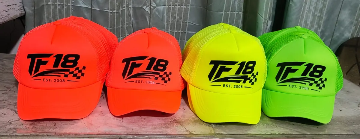 Gorras estampadas con logo